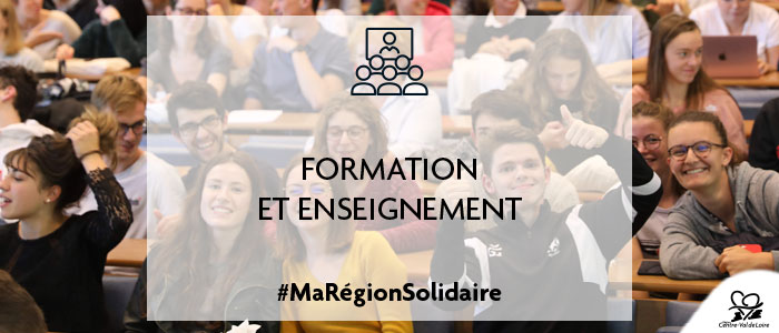 Formation et enseignement #MaRégionSolidaire