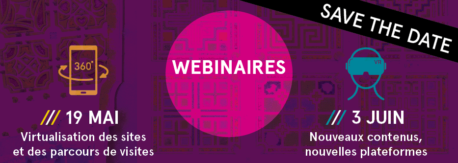 Webinaires, Save the date : 19 mai et 3 juin