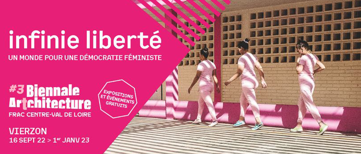 affiche pour la biennale de la Frac organisée à Vierzon