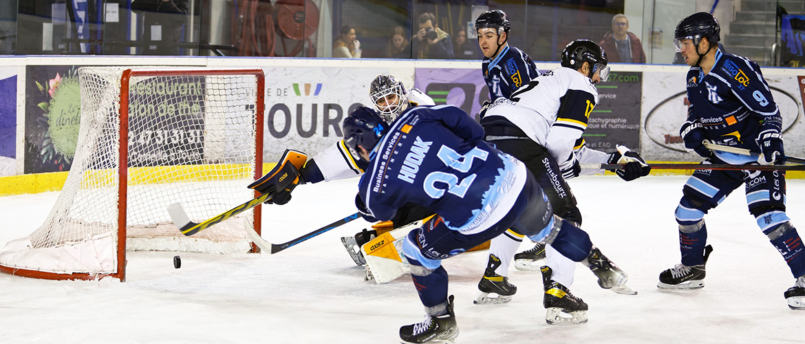 Photo d'un match des Remparts de Tours.