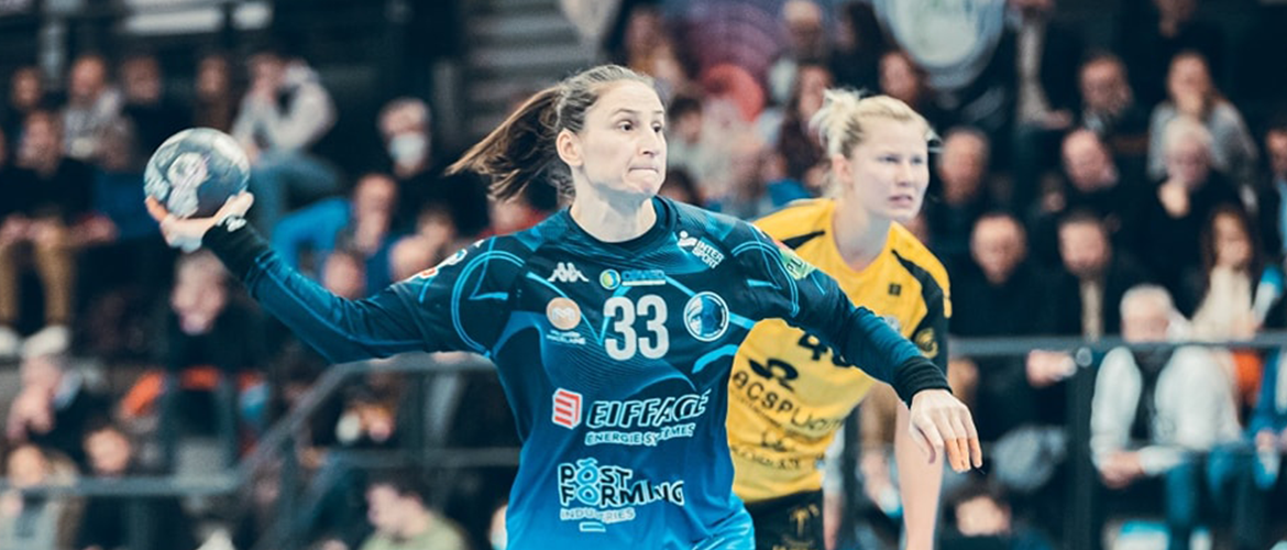 Photo d'une joueuse de Chambray Handball