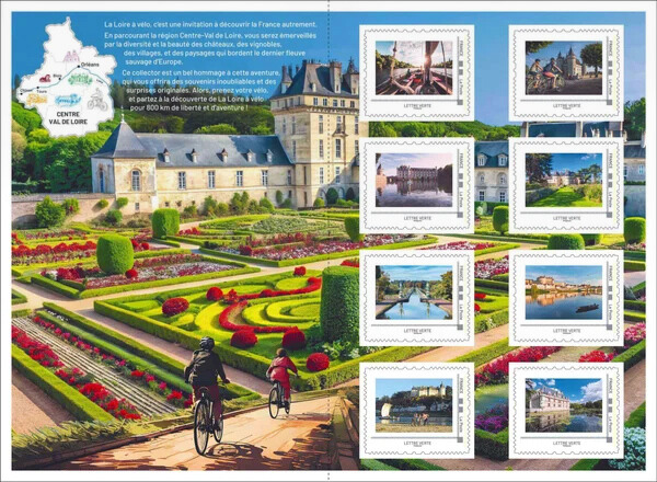 illustration des 8 timbres collectors 