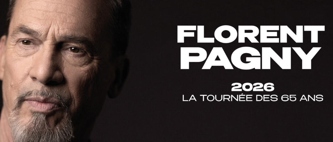 Florent Pagny, affiche de sa tournée des 65