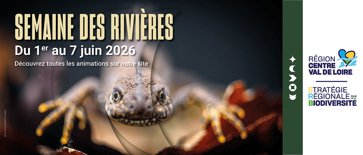 Semaine des Rivières, du 1er au 7 juin 2026, découvrez toutes les animations sur notre site Région Centre-Val de Loire